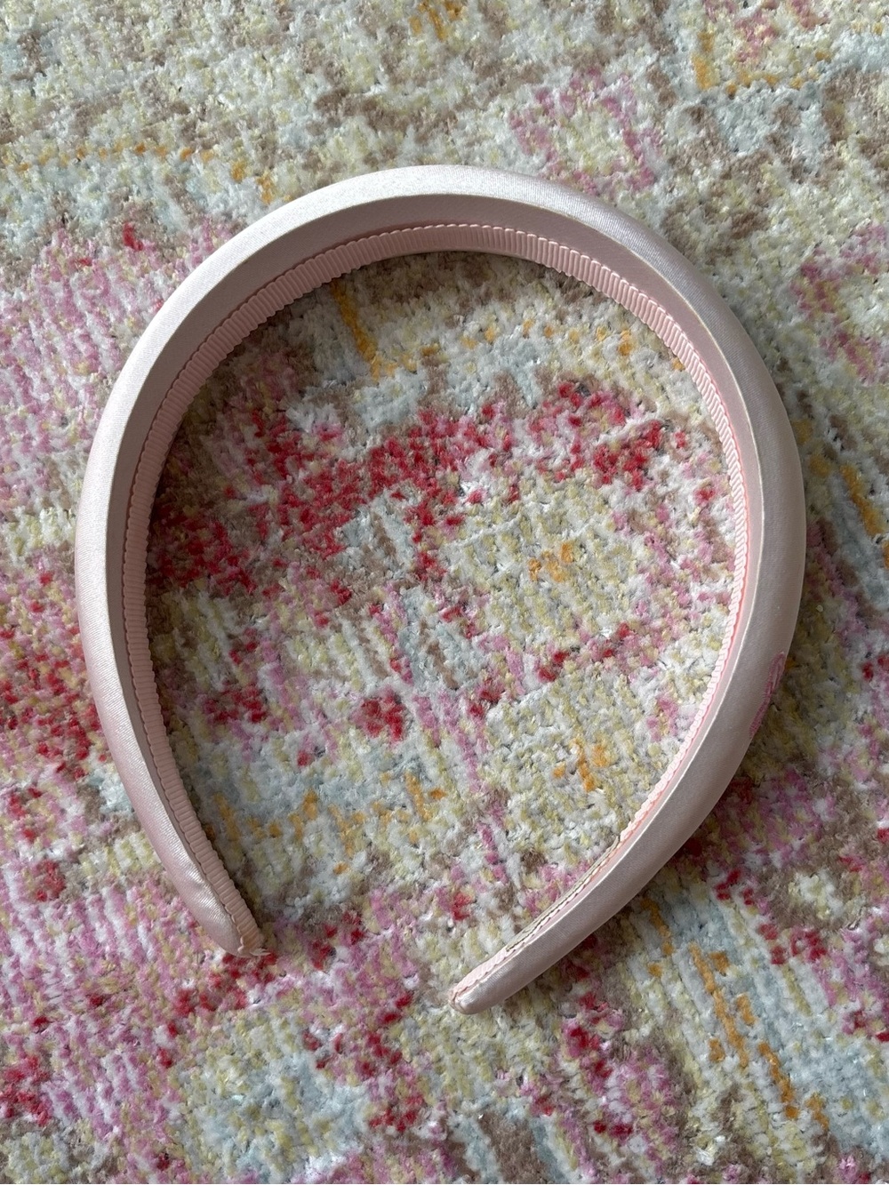 Emi Jay \\ pink headband with butterfly detail